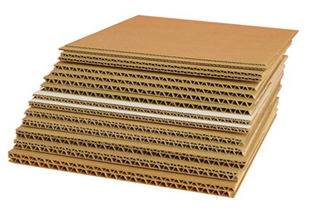 Corrugated paper